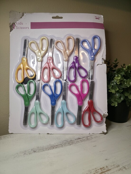 Other - Assorted Kids Safety Scissors - Multicolor Pack